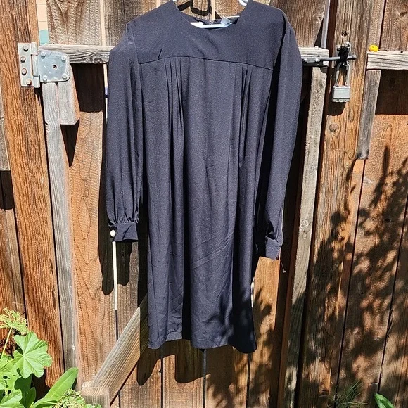 Ms Claus | Dresses | Ms Clause Black Dress Preloved | Poshmark